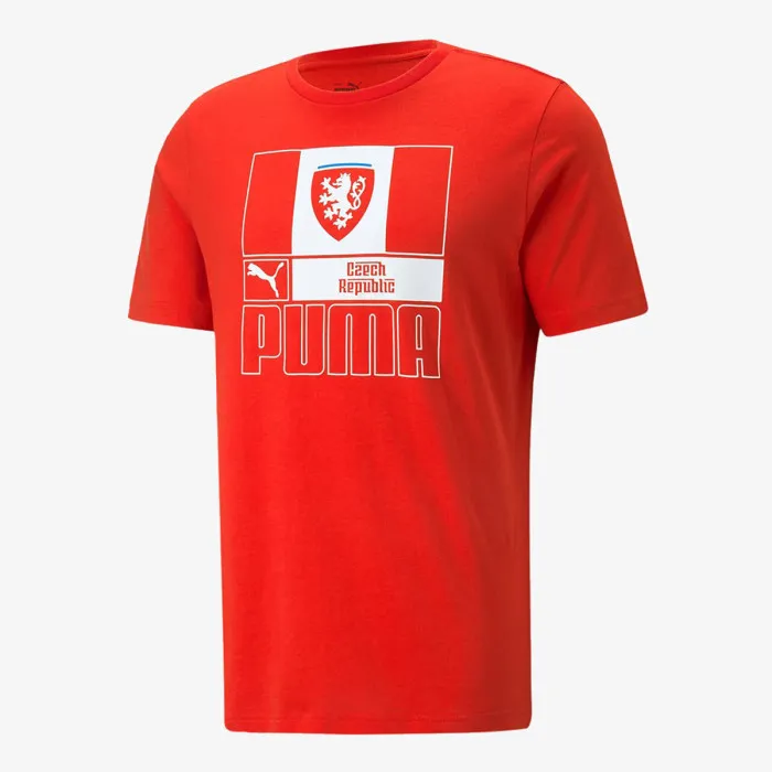 PUMA FACR FTBLCORE TEE PUMA RED 