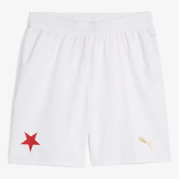 PUMA SKS Shorts Promo - PUMA White-PUMA Red 