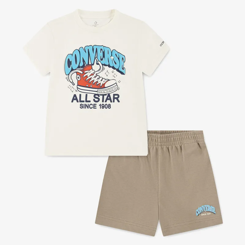 CONVERSE CNVB TRAIL MIX FT SHORT SET 