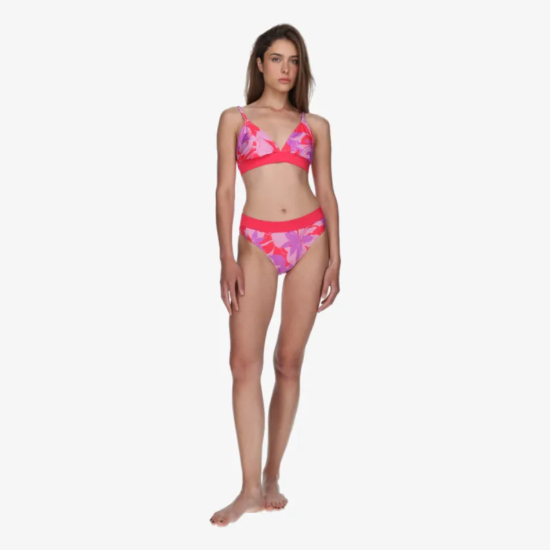 SPEEDO Womens Printed Banded Triangle 2 Piece 