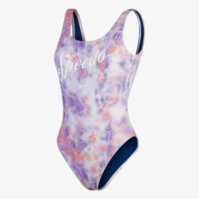 SPEEDO PRINTED LOGO DEEP U-BACK 