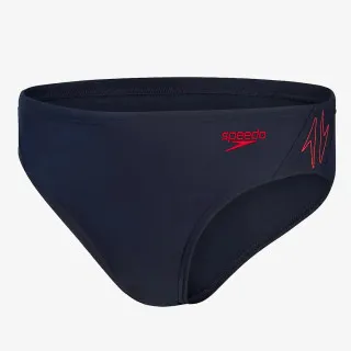 SPEEDO HYPER BOOM LOGO SPLICE 5CM BRIEF