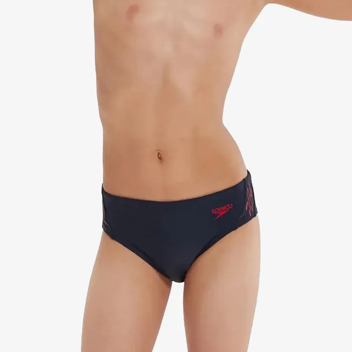 SPEEDO HYPER BOOM LOGO SPLICE 5CM BRIEF 