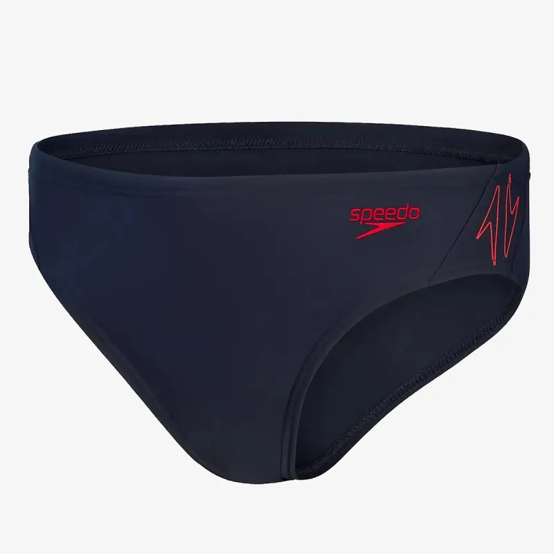SPEEDO HYPER BOOM LOGO SPLICE 5CM BRIEF