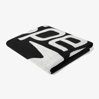 SPEEDO LOGO TOWEL AU BLACK/WHITE 