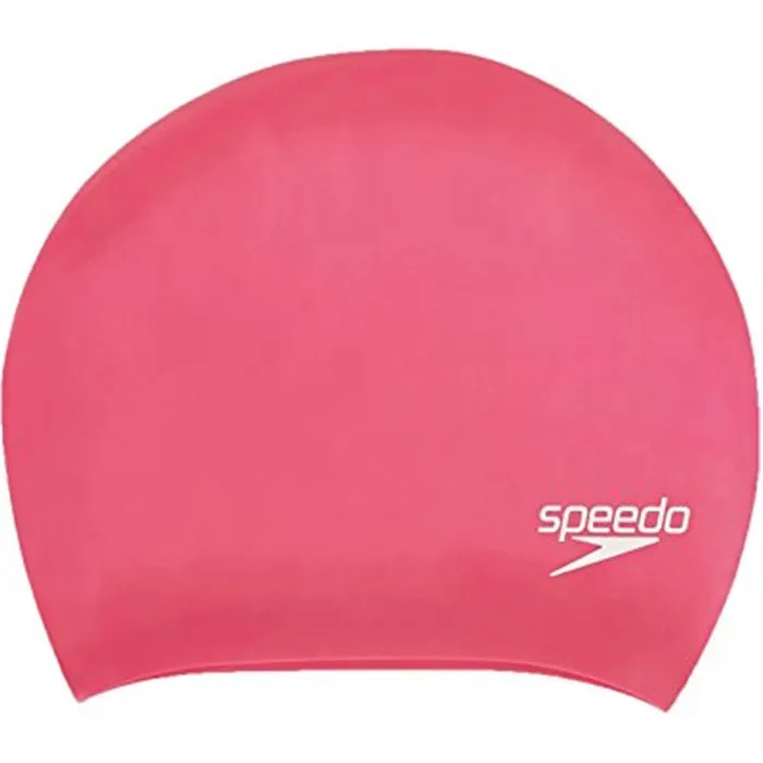 SPEEDO LONG HAIR CAP AU PINK 