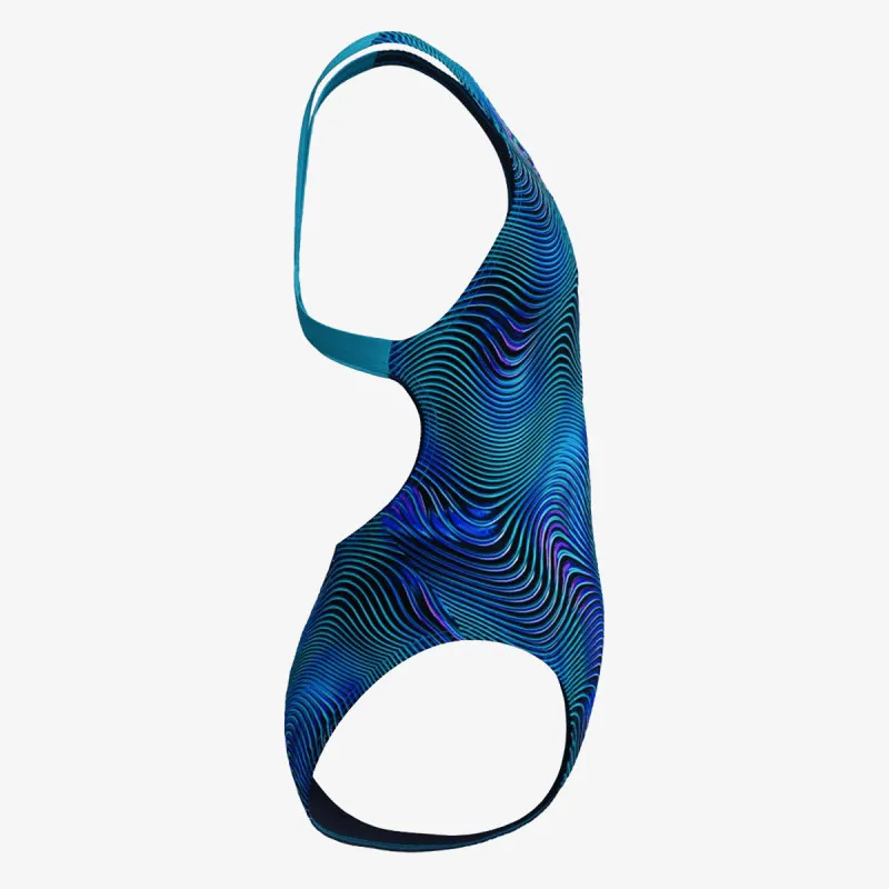 SPEEDO Print Leaderback One Piece 