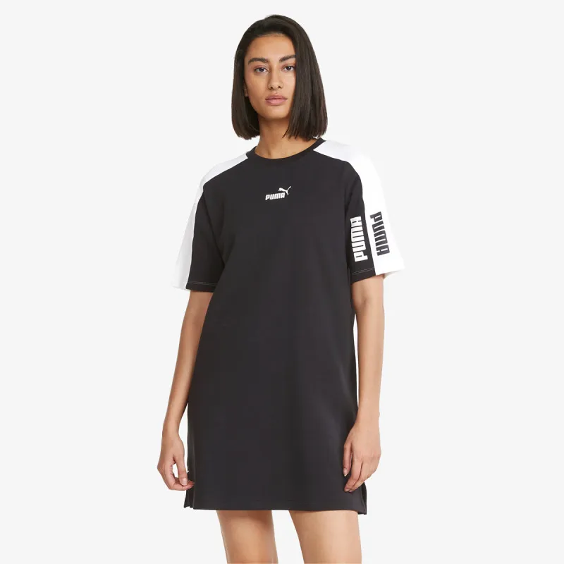 PUMA Power Colorblock Tee Dress TR