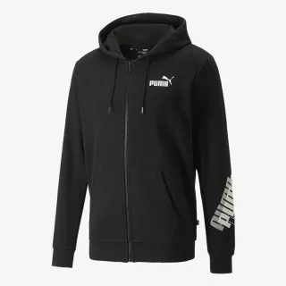 PUMA Logo Full Zip Hoodie
