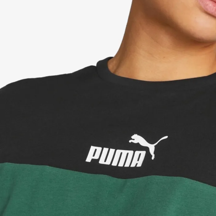 PUMA ESS+ BLOCK TEE 