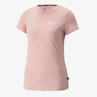 PUMA ESS+ EMBROIDERY TEE ROSE QUARTZ