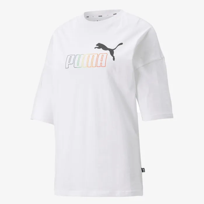 PUMA ESS+ RAINBOW TEE 