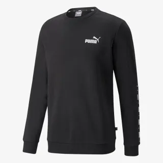 PUMA ESS+ TAPE CREW FL PUMA BLACK