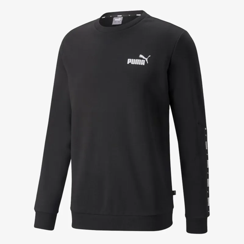 PUMA ESS+ TAPE CREW FL PUMA BLACK