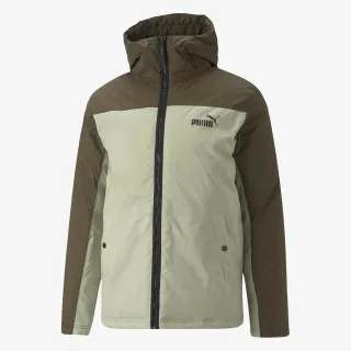 PUMA PUMA COLOURBLOCK HOODED PADDED JACKET