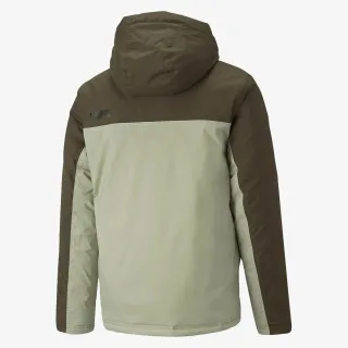 PUMA PUMA COLOURBLOCK HOODED PADDED JACKET