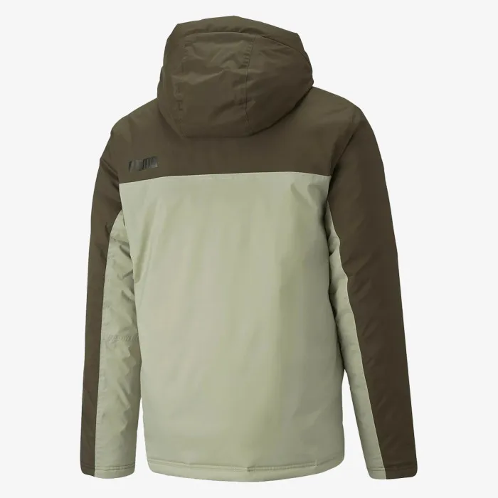 PUMA PUMA COLOURBLOCK HOODED PADDED JACKET