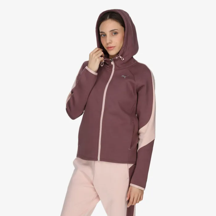 PUMA PUMA EVOSTRIPE FULL-ZIP HOODIE 