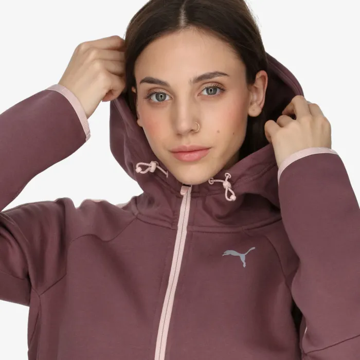PUMA PUMA EVOSTRIPE FULL-ZIP HOODIE 