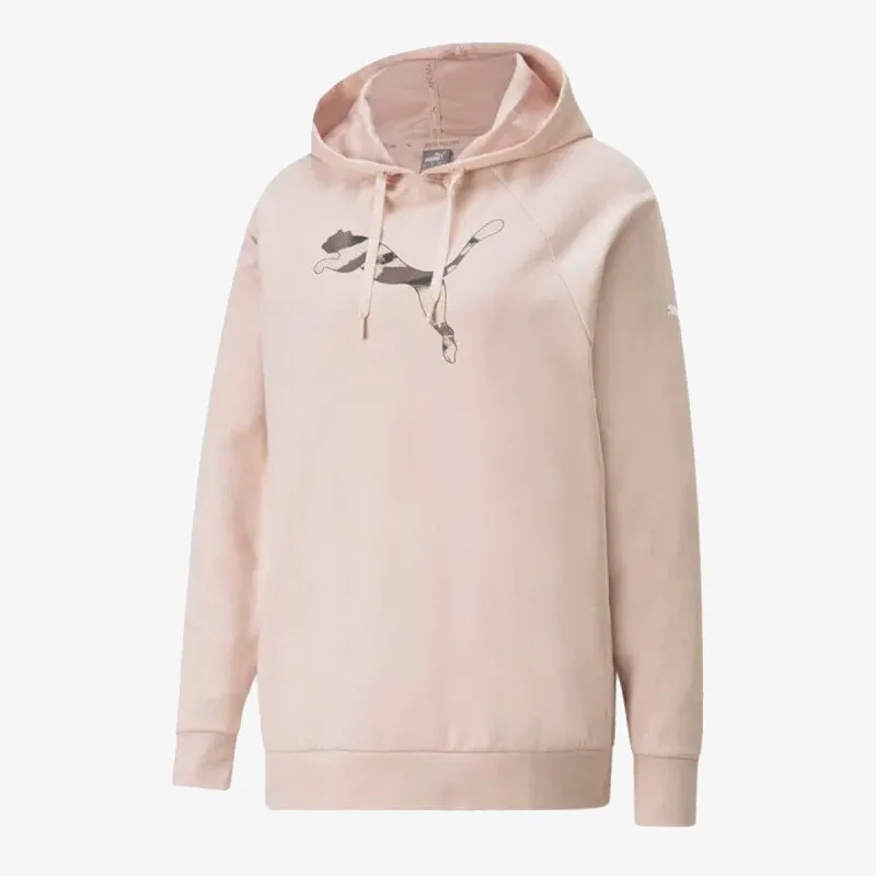 PUMA MODERN SPORTS HOODIE ROSE QUARTZ