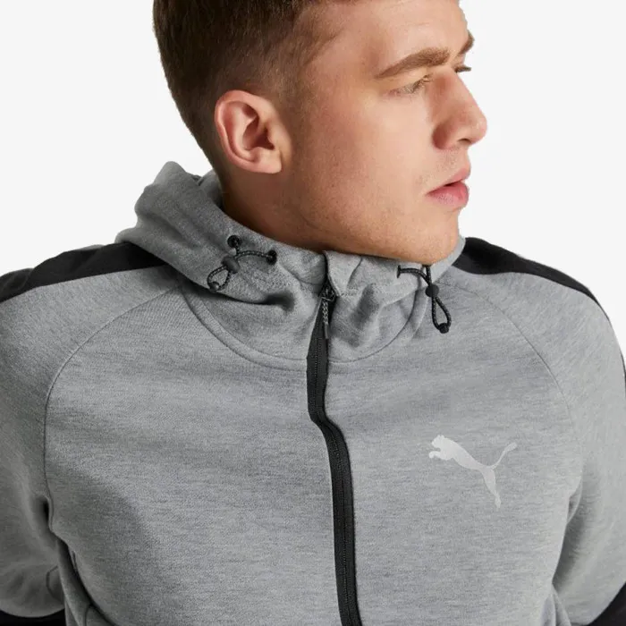 PUMA PUMA EVOSTRIPE FULL-ZIP HOODIE 