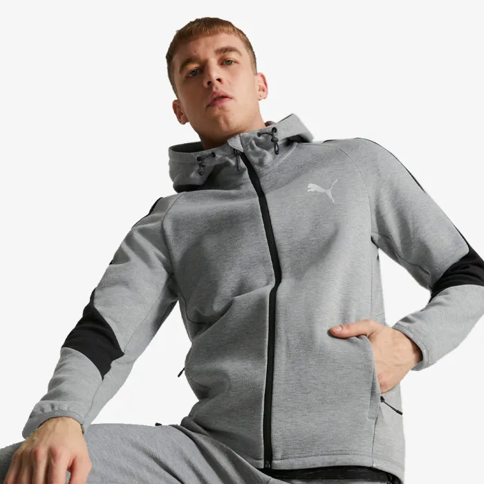 PUMA PUMA EVOSTRIPE FULL-ZIP HOODIE 