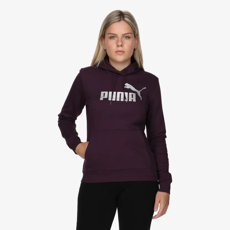 PUMA PUMA ESS+ Metallic Logo Hoodie FL