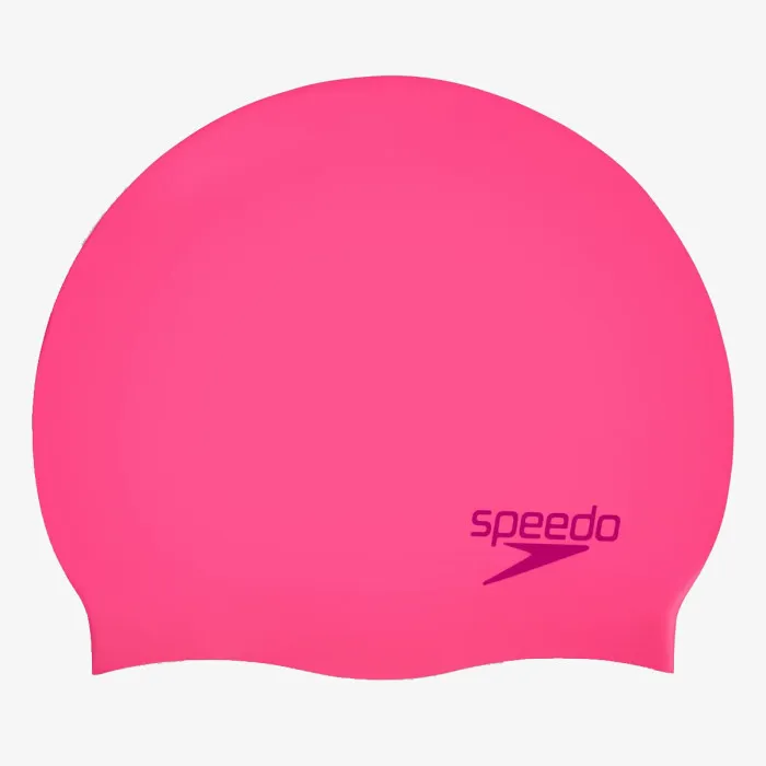 SPEEDO PLAIN MOUD SILC CAP JF/JM/JU PINK 