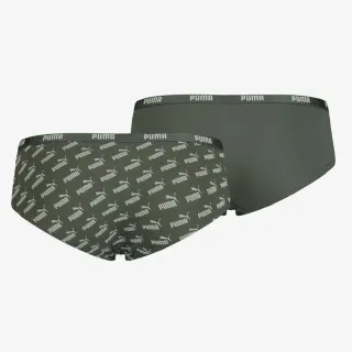PUMA PUMA AOP HIPSTER 2P PACK DARK GREEN COMB