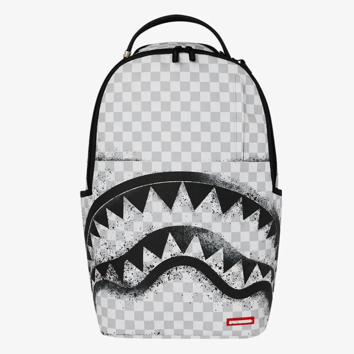 SPRAYGROUND RED STENCIL SHARK BACKPACK 