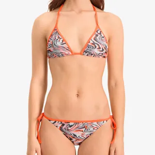 PUMA PUMA SWIM WOMEN AOP SIDE TIE BRIEF 1P WH