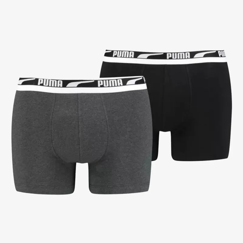 PUMA MEN MULTI LOGO BOXER 2P