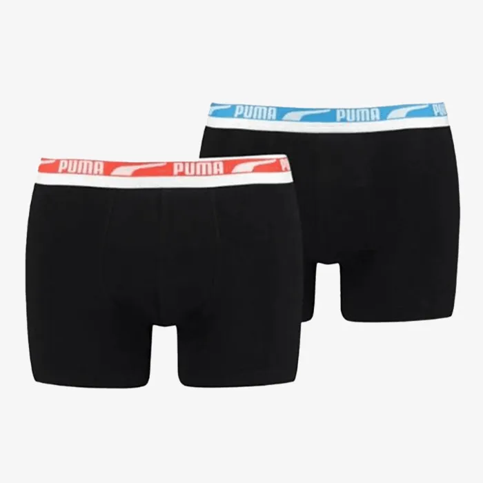 PUMA MEN MULTI LOGO BOXER 2P 