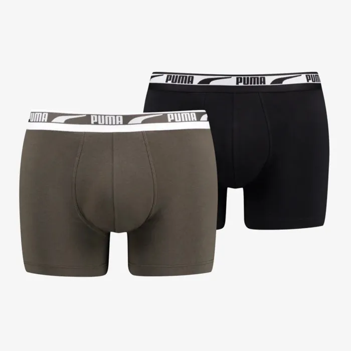 PUMA MEN MULTI LOGO BOXER 2P 