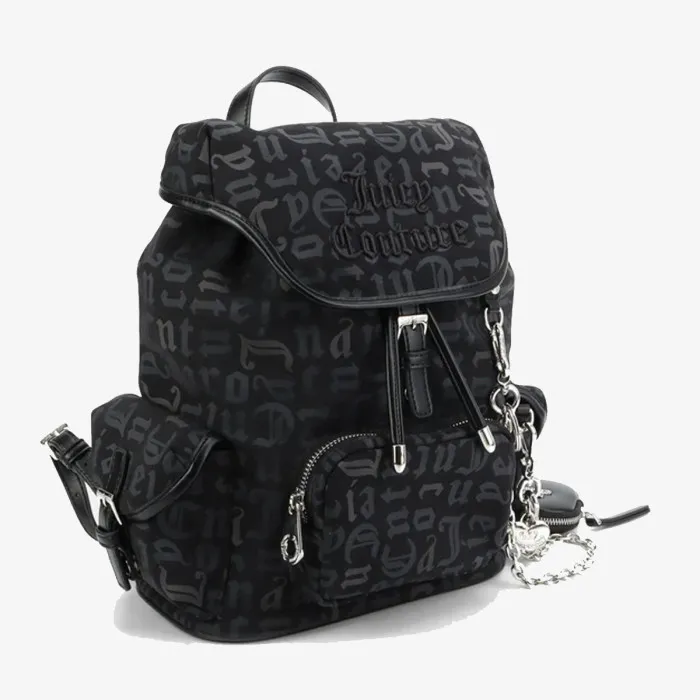 JUICY COUTURE Carol Backpack Polyester/PU Black 
