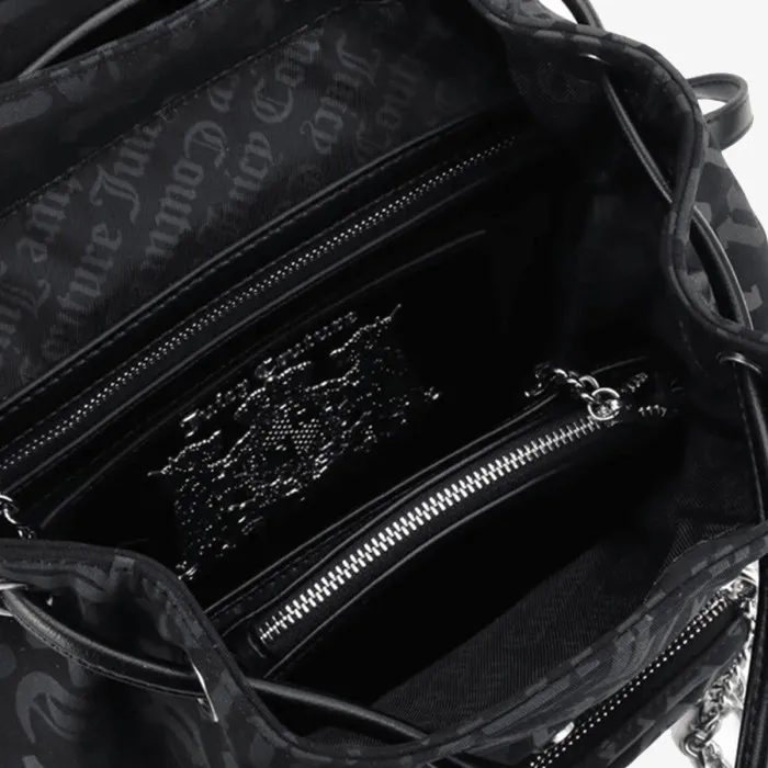 JUICY COUTURE Carol Backpack Polyester/PU Black 