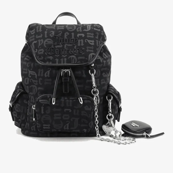 JUICY COUTURE Carol Backpack Polyester/PU Black 