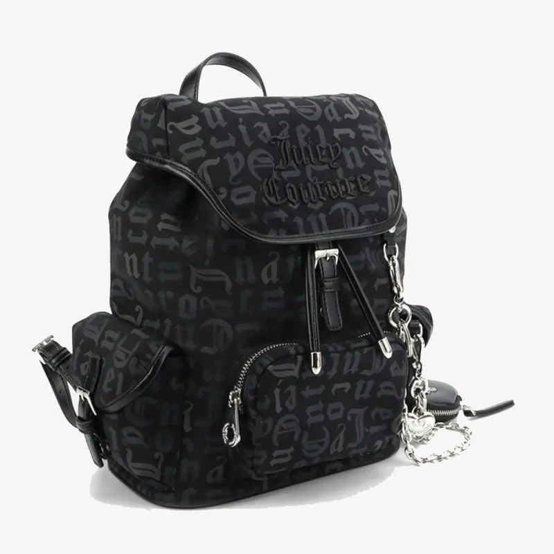 JUICY COUTURE Carol Backpack Polyester/PU Black 