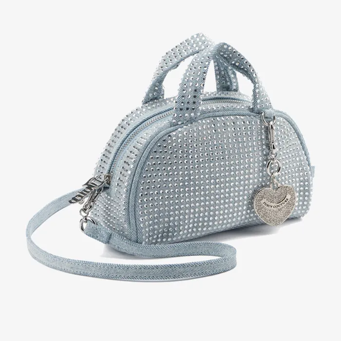 JUICY COUTURE Fireflies S. Bowling Cotton Blu Denim 