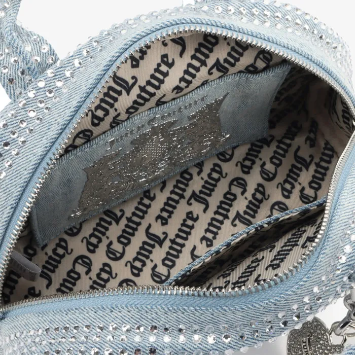 JUICY COUTURE Fireflies S. Bowling Cotton Blu Denim 