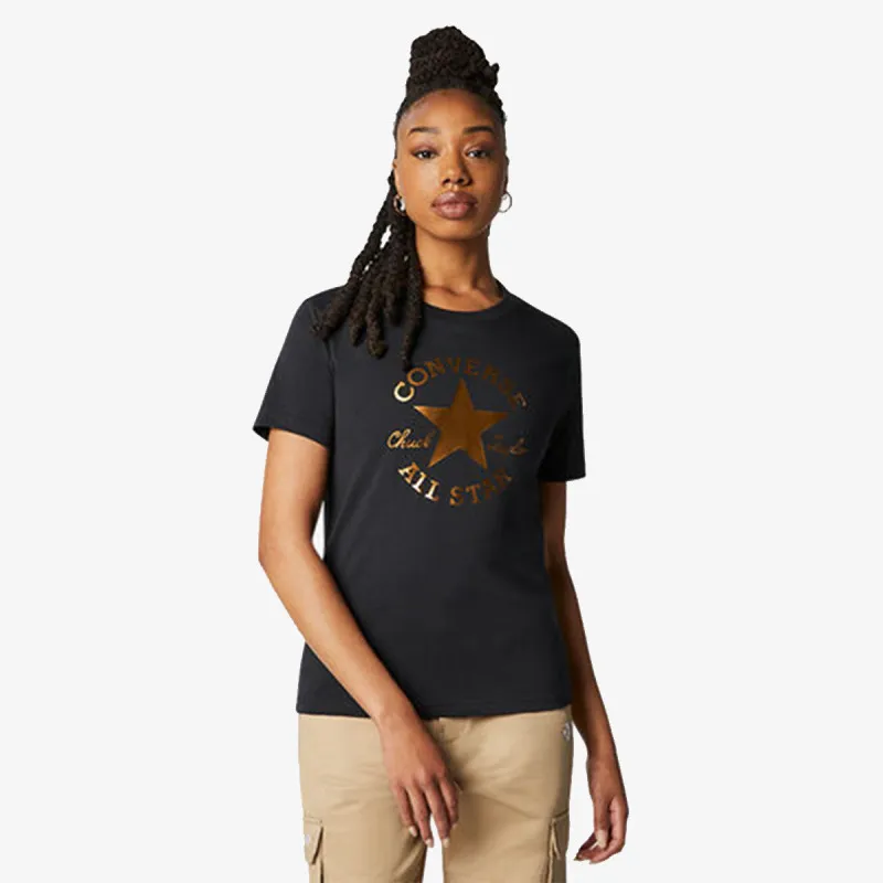 CONVERSE METALLIC CHUCK TAYLOR PATCH CLASSIC FIT TEE