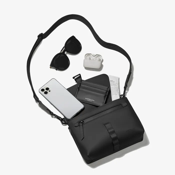 Gaston Luga Spläsh Crossbody Bag - Black 