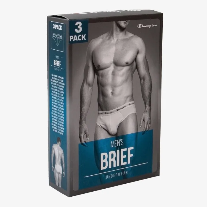 CHAMPION UNDERWEAR BRIEF 3/1 