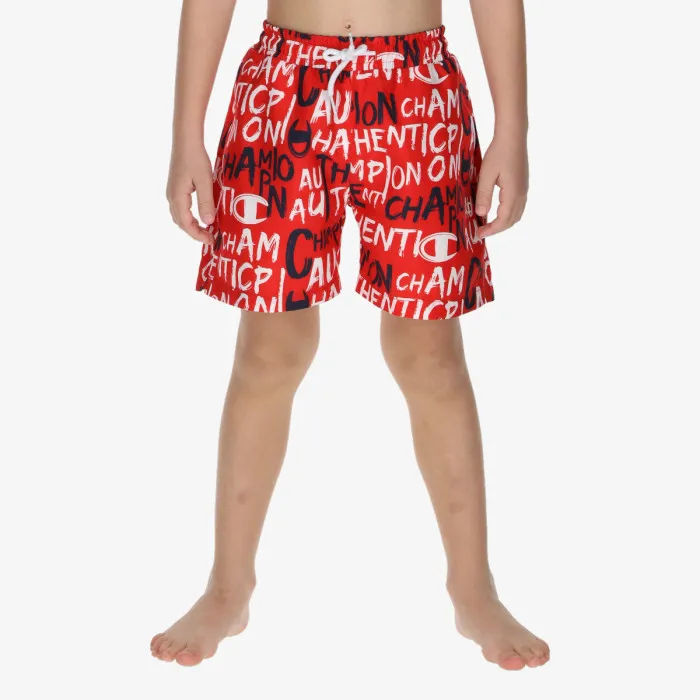 CHAMPION BOYS AUTHENTIC SWIM SHORTS 