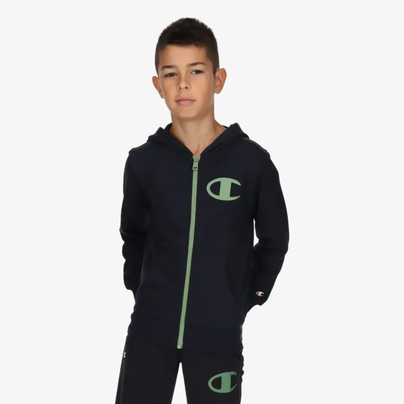 CHAMPION CHAMPION BOYS MODERN BASIC FULL ZIP HOODY
