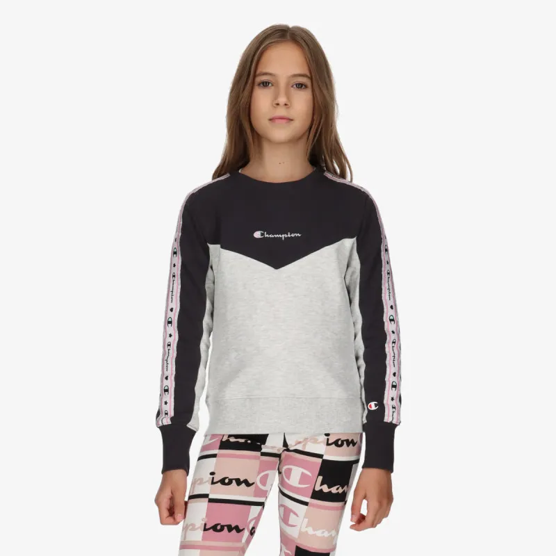 CHAMPION CHAMPION GIRLS ROCH INSPIRED CREWNECK 