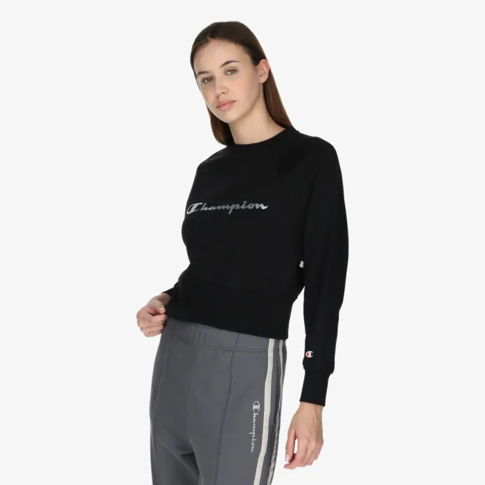 CHAMPION WHITE TAPE CREWNECK 