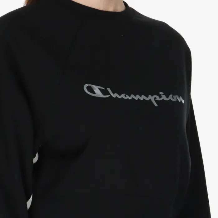CHAMPION WHITE TAPE CREWNECK 