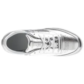 REEBOK CLUB C 85 S SHINE   SILVER/WHITE 