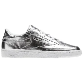 REEBOK CLUB C 85 S SHINE   SILVER/WHITE 